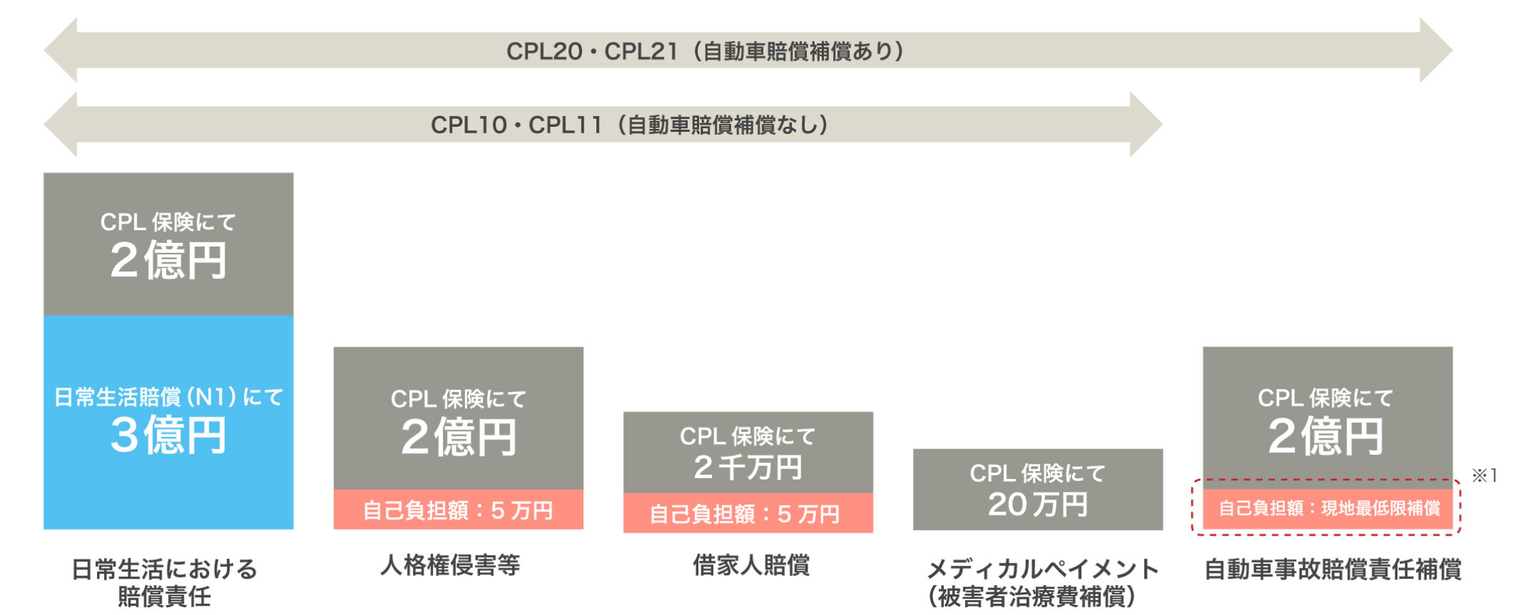 保険金額（支払限度額）